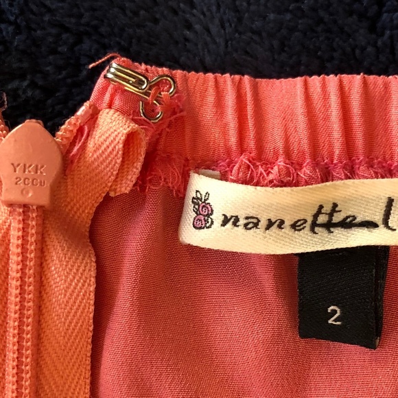 Nanette Lepore Tube Top Blouse Size 2 - Picture 2 of 3